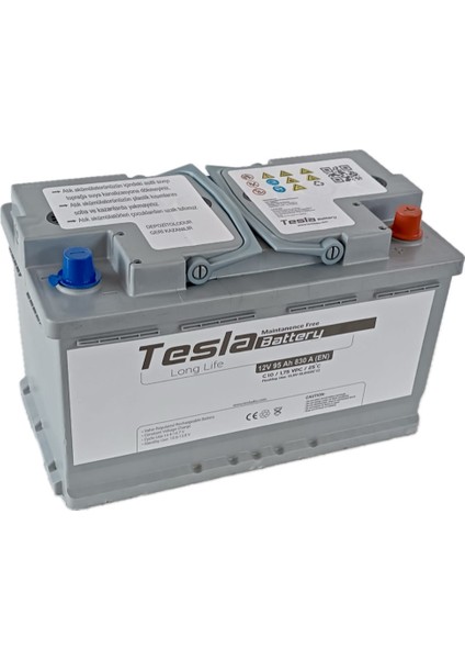 12V 95AH Start Marş Akü – Tam Bakım Gerektirmeyen, Kapalı Tip (830 Cca) modelleri