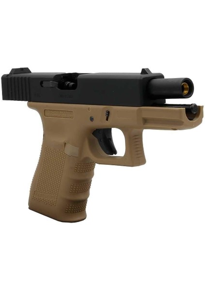 Glock 19 Gen4 Tan + Green Gas + 1 kg Bb + Taşıma Çantası + Atış Gözlüğü indirimleri
