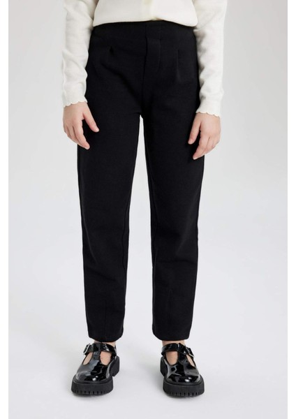 Kız Çocuk Straight Fit Pantolon