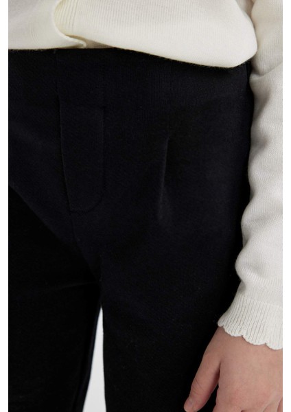Kız Çocuk Straight Fit Pantolon