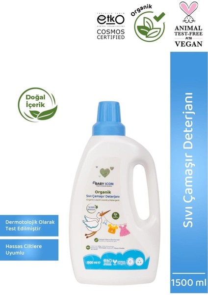 Sıvı Çamaşır Deterjanı 1500ML