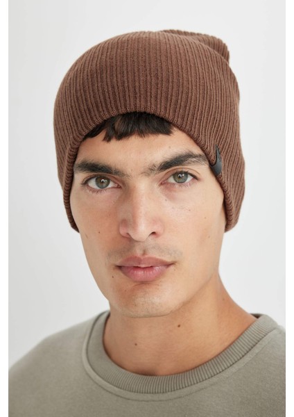 Erkek Basic Düz Triko Bere R6055AZ24WN