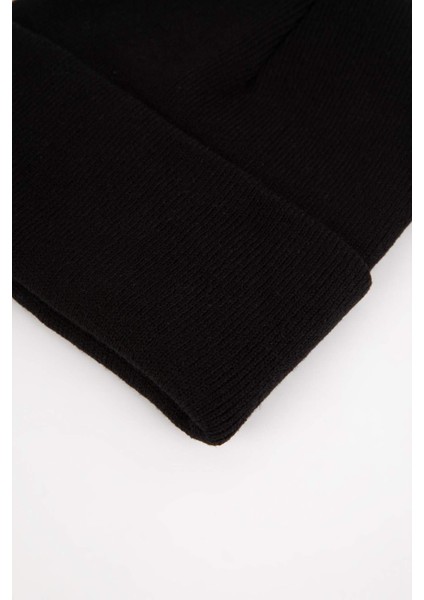 Kadın Triko Basic Düz Kışlık Bere R7545AZ24WN