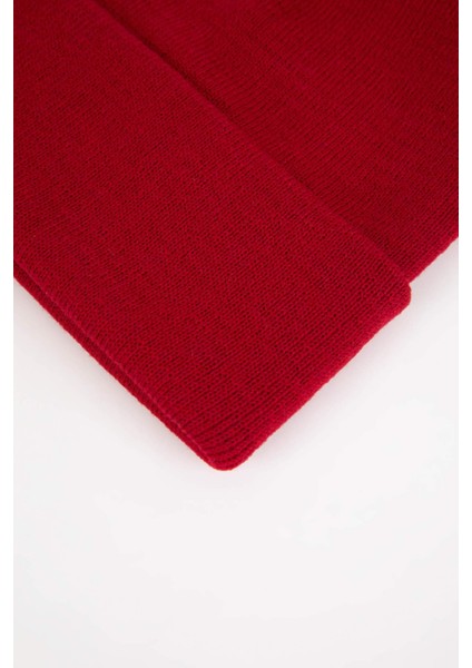 Kadın Triko Basic Düz Kışlık Bere R7545AZ24WN