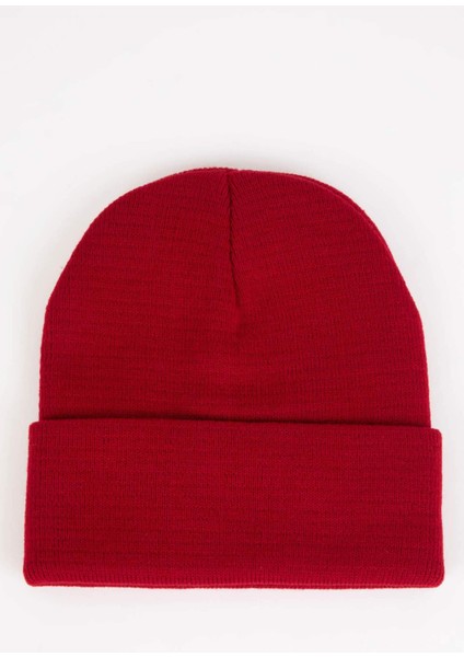 Kadın Triko Basic Düz Kışlık Bere R7545AZ24WN