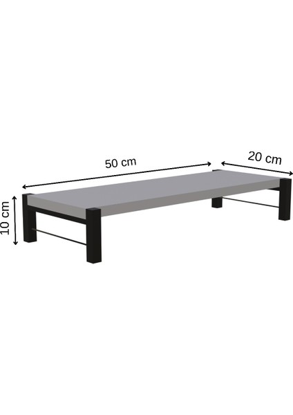 Monitör ve Laptop Yükseltici Stand 50x20 cm Ergonomik Masaüstü Sehpa Organizer Ofis ve Ev İçin Dayanıklı Masaüstü Organizer modelleri