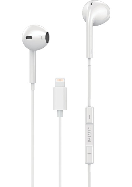 Rave Serisi Lightning Kablolu Kulaklık - Beyaz