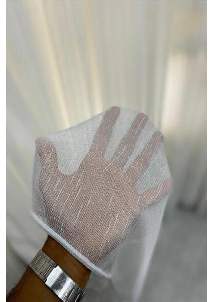 Gün Işığını Yumuşatan Şık Kaliteli Şantuk Keten Model Kırışmaz 1/2 Seyrek Pileli Tül Perde modelleri