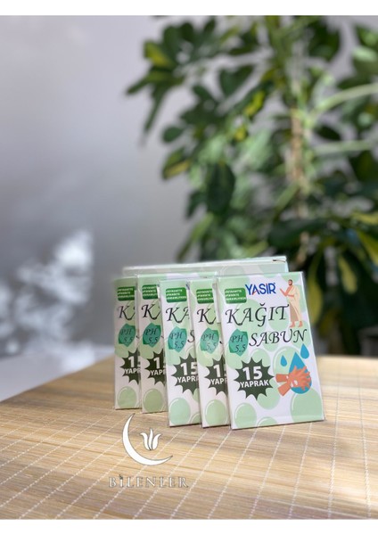Kâğıt Sabun 5 Adet modelleri