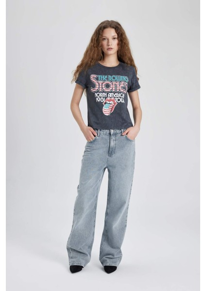 Rolling Stones Regular Fit Bisiklet Yaka Kısa Kollu Tişört C4527AX24SM