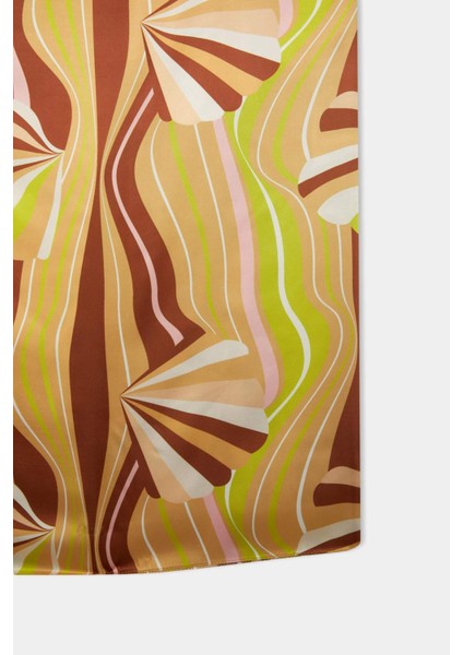 Kadın Renkli Uzun Pareo