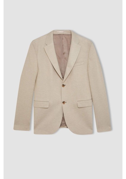 Modern Fit Astarlı Blazer Ceket C5777AX24SP