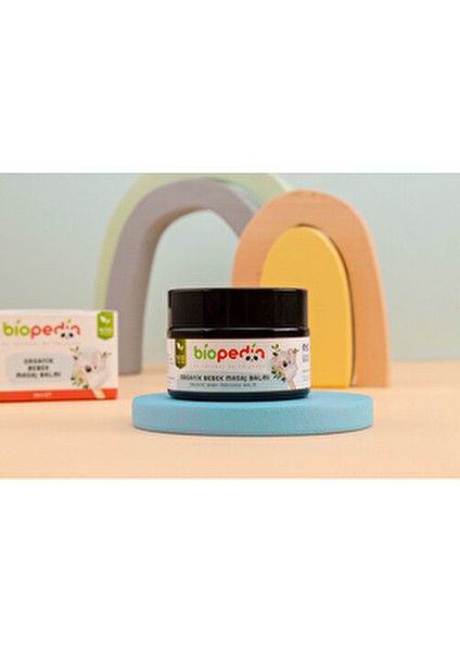 Organik Bebek Masaj Balmı 30 ml Hassas Ciltler için Dermatolojik Olarak Test Edilmiş indirimleri