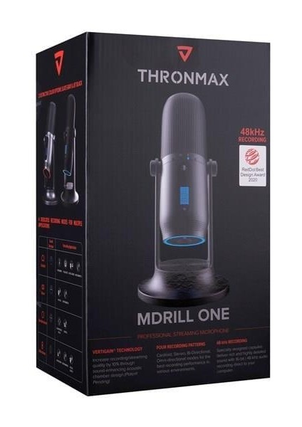 M2 Mdrıll One Siyah USB 48KHZ 16BIT Hd Stüdyo 4tip Kayıt Rgb 3,5mm LED Type-C Mikrofon fırsatları