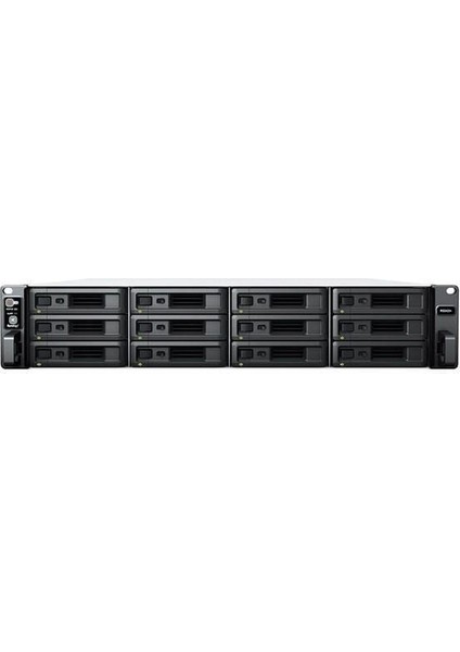 RS2423 PLUS RYZEN V1780B-8 GB DDR4 ECC UDIMM-12-Diskli Rack Nas Sunucu (Disksiz)