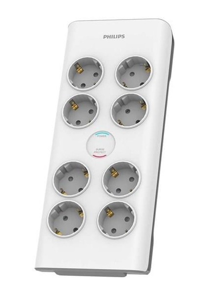 8-li SPN7080WA/62 900 Joules Akım Koruma Prizi Beyaz