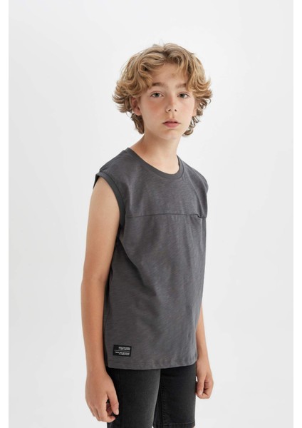 Erkek Çocuk Bisiklet Yaka Atlet C5101A824SM