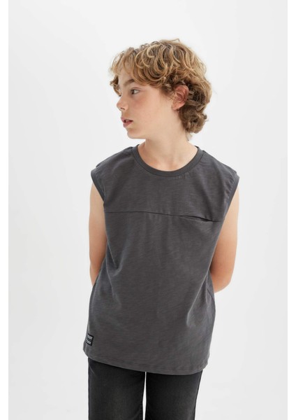 Erkek Çocuk Bisiklet Yaka Atlet C5101A824SM