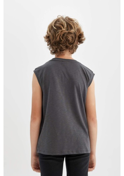 Erkek Çocuk Bisiklet Yaka Atlet C5101A824SM