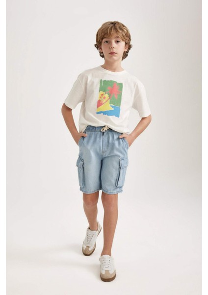 Erkek Çocuk Jean Şort