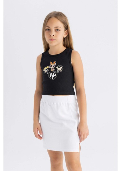 Kız Çocuk PowerPuff Girls Bisiklet Yaka Atlet C5951A824HS
