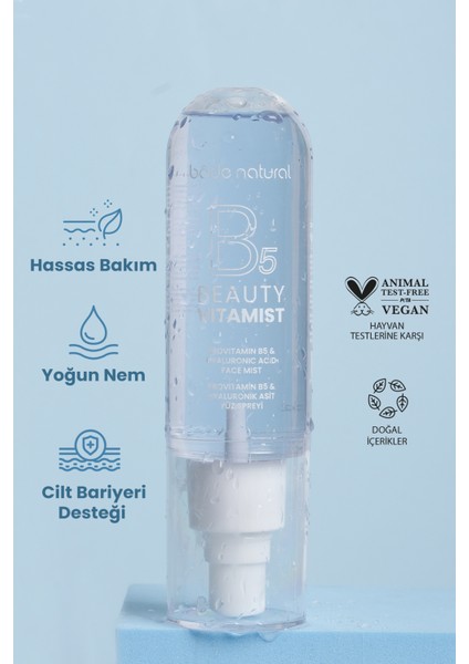 Beauty Vitamist Provitamin B5 & Hyaluronik Asit Yüz Spreyi 100 ml modelleri