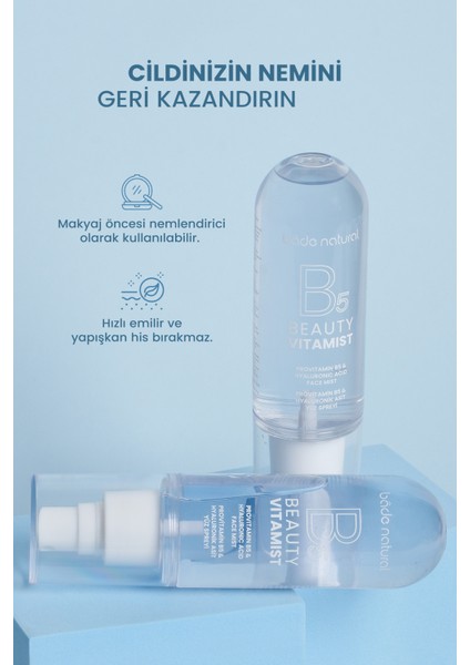 Beauty Vitamist Provitamin B5 & Hyaluronik Asit Yüz Spreyi 100 ml fırsatları