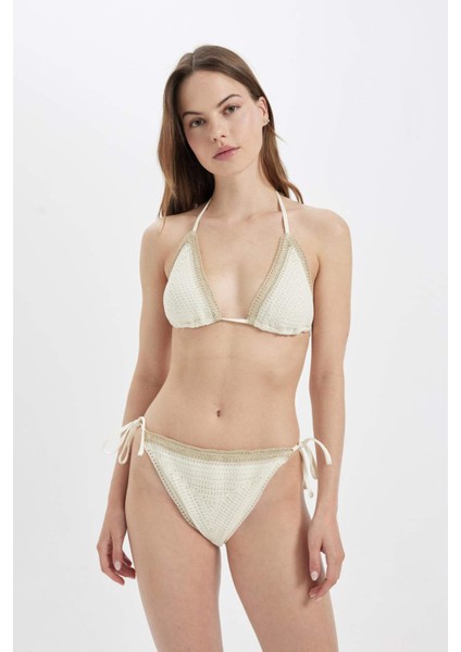 Regular Fit Triko Bikini Altı C3743AX24SM