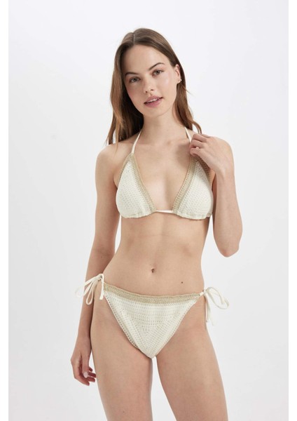 Regular Fit Triko Bikini Altı C3743AX24SM