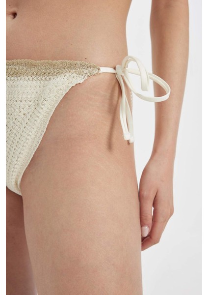 Regular Fit Triko Bikini Altı C3743AX24SM