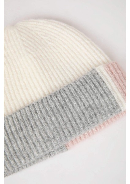 Kadın Basic Düz Örgü Bere C6634AX24WN