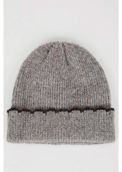 Kadın Basic Düz Örgü Bere C6640AX24WN