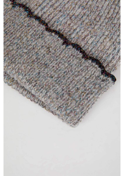 Kadın Basic Düz Örgü Bere C6640AX24WN