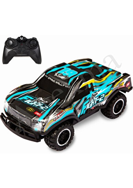 Full Fonksiyon LED Işıklı Gövde 1:20 Off Road Şarjlı Rc Uzaktan Kumandalı Yarış Arabası