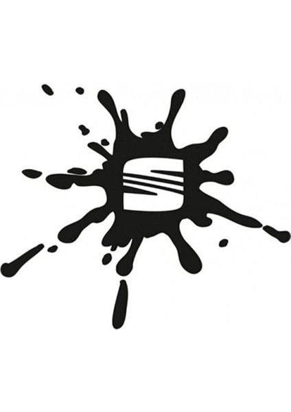 Damla Görünümlü Oto Yakıt Deposu Depo Kapağı Özel Yeni Sticker 2 Adet 12*10 cm