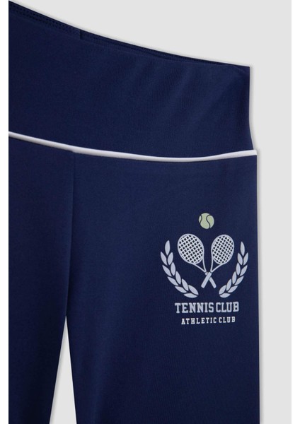 Kız Çocuk Baskılı Biker Tayt C4940A824SM