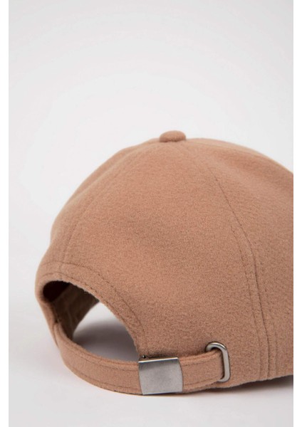 Kadın Nakışlı Dokuma Cap Şapka C6831AX24WN