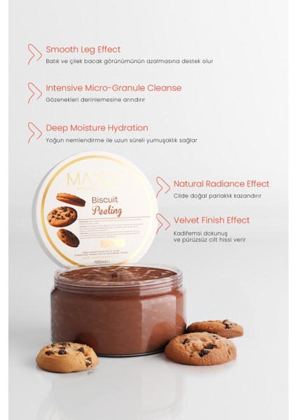 Biscuit Peeling 500ML Canlandırıcı, Derin Arındıcı, Batık Giderici fiyatları