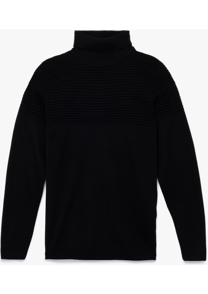 Uzun Kollu Balıkçı Yaka Basic Triko Kazak modelleri