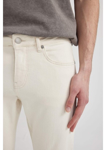 Carlo Skinny Fit Ekstra Dar Kalıp Normal Bel Ekstra Dar Paça Jean Pantolon C6025AX24SM