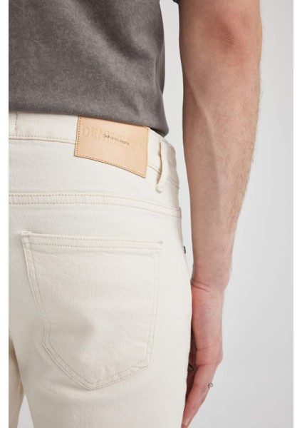 Carlo Skinny Fit Ekstra Dar Kalıp Normal Bel Ekstra Dar Paça Jean Pantolon C6025AX24SM