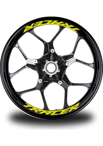 Tracer Yazılı 8li Jant Içi Yazı Sticker Etiket