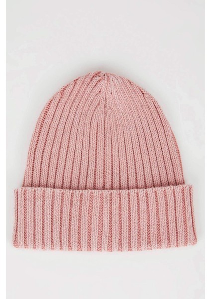 Kadın Yıkamalı Pamuklu Bere C6951AX24WN