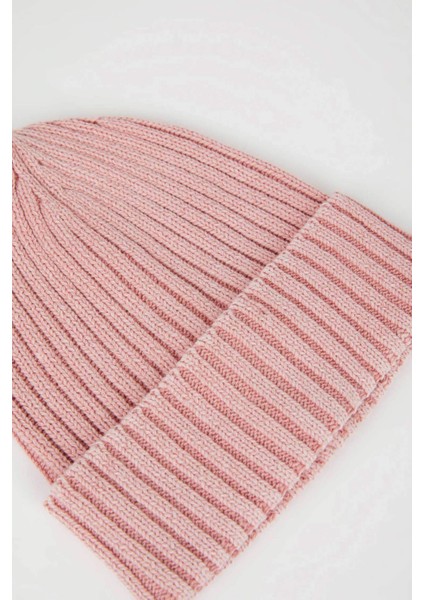 Kadın Yıkamalı Pamuklu Bere C6951AX24WN