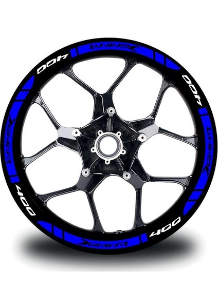 Bajaj Dominar 400 Dış Jant Şeridi Motosiklet Sticker Etiket Modeli
