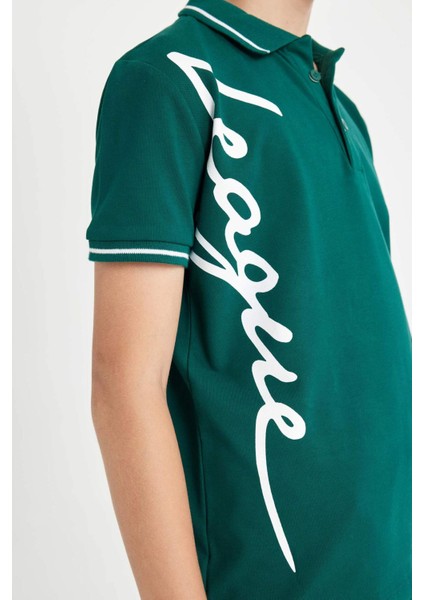 Erkek Çocuk Pike Kısa Kollu Polo Tişört