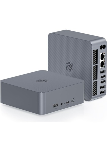 Eqr6 - Amd Ryzen 5 6600U, 32GB Pddr5 4800MHZ Ram, 500GB Ssd, 2xhdmı, 2xethernet, Win 11 Pro Mini Pc