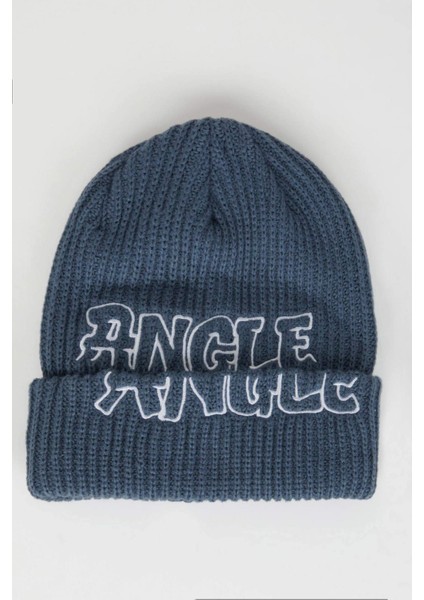 Erkek Nakışlı Bere C7137AX24WN