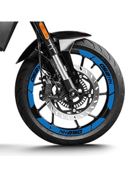 Mavi Cf Moto 250 Nk Geniş Jant Sticker Etiket Modeli fiyatları