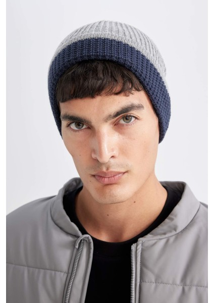 Erkek Çizgili Bere C7141AX24WN